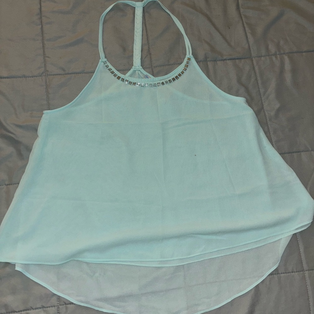 Blue women’s tank top